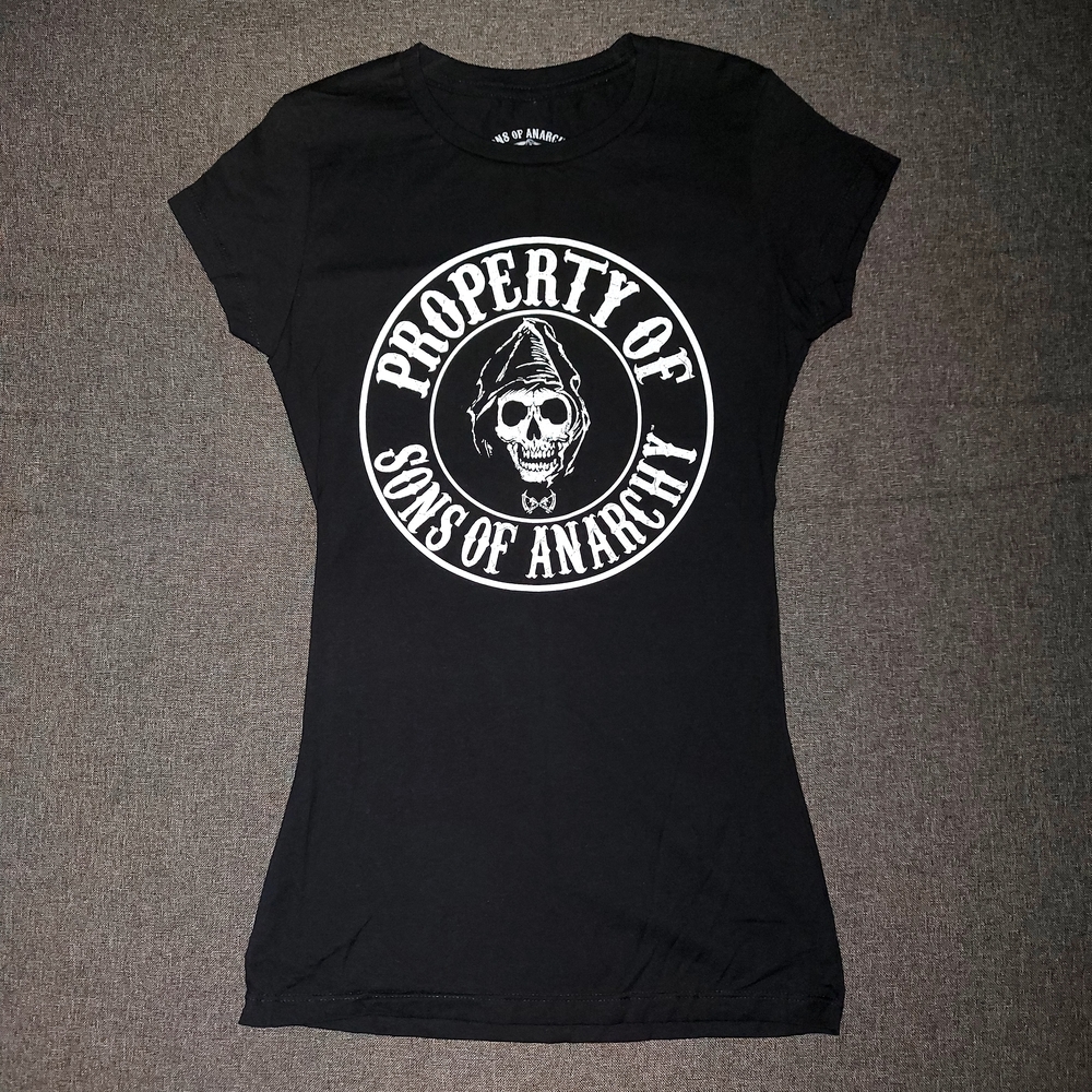 Black Sons of Anarchy Graphic Tee